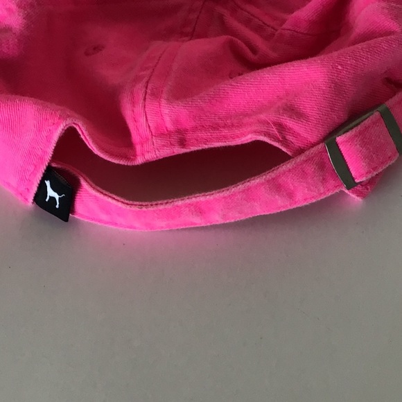 PINK VICTORIAS SECRET COTTON BASEBALL HAT. OSFM - Picture 7 of 10